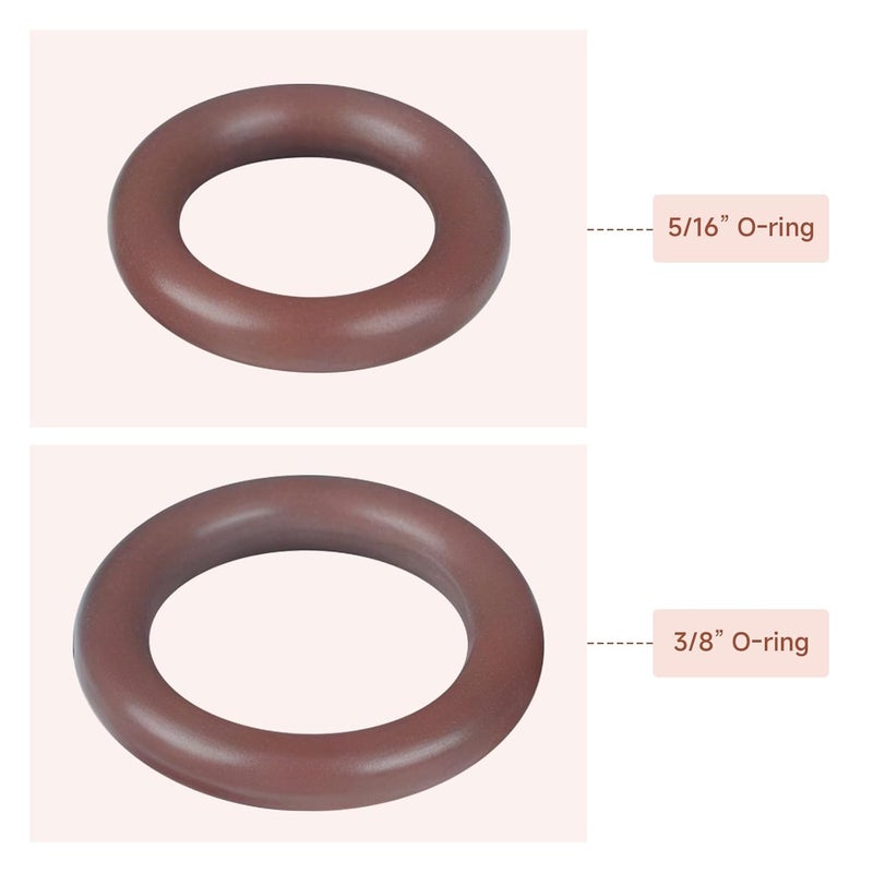 Filloman Fuel Line O-Ring Kit Compatible with 800-013 – Viton FKM Fuel O Rings for 5/16" & 3/8" Quick Connect Fittings – 20 Pack Replacement for 217-452, 22514722, 22516256 - Image 2